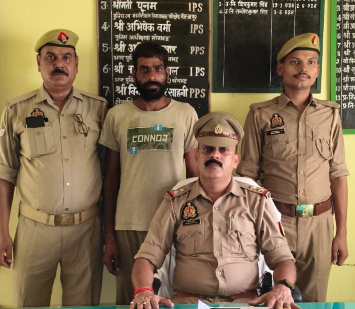 थाना विण्ढमगंज पुलिस को मिली बड़ी सफलता। गैंगस्टर एक्ट के वांछित अभियुक्त को किया गया गिरफ्तार